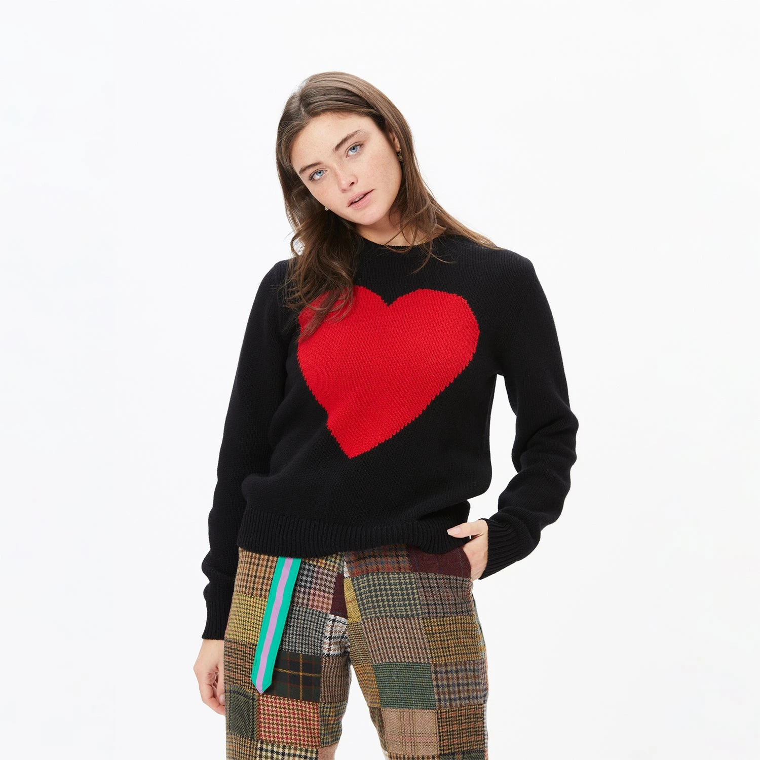 Gyles & George Women's Heart Sweater - Image 4