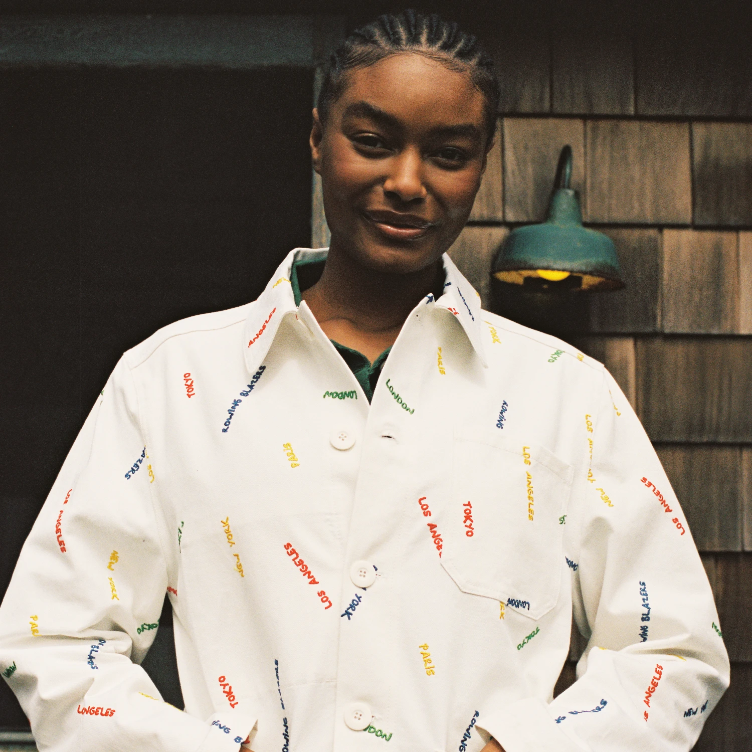 "Cities" Critter-Embroidery Chore Coat - Image 6