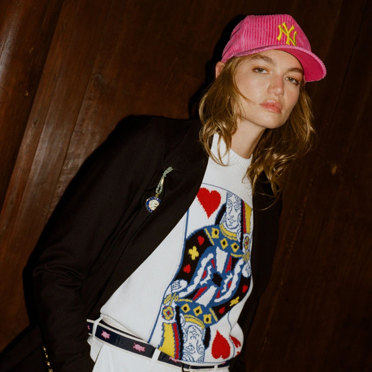 Women's Navy Diana Blazer - Image 8