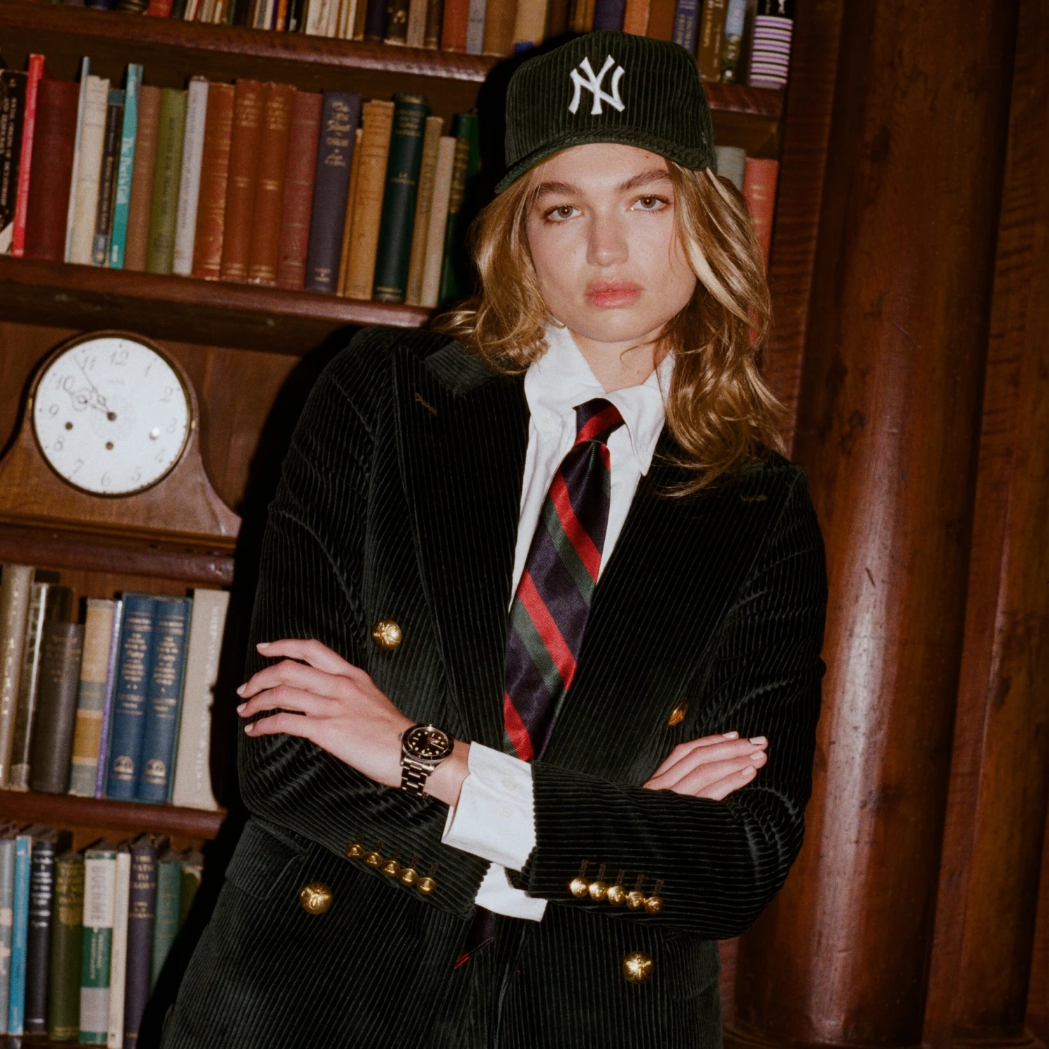 Women's Wide-Wale Corduroy Diana Jacket - Image 7