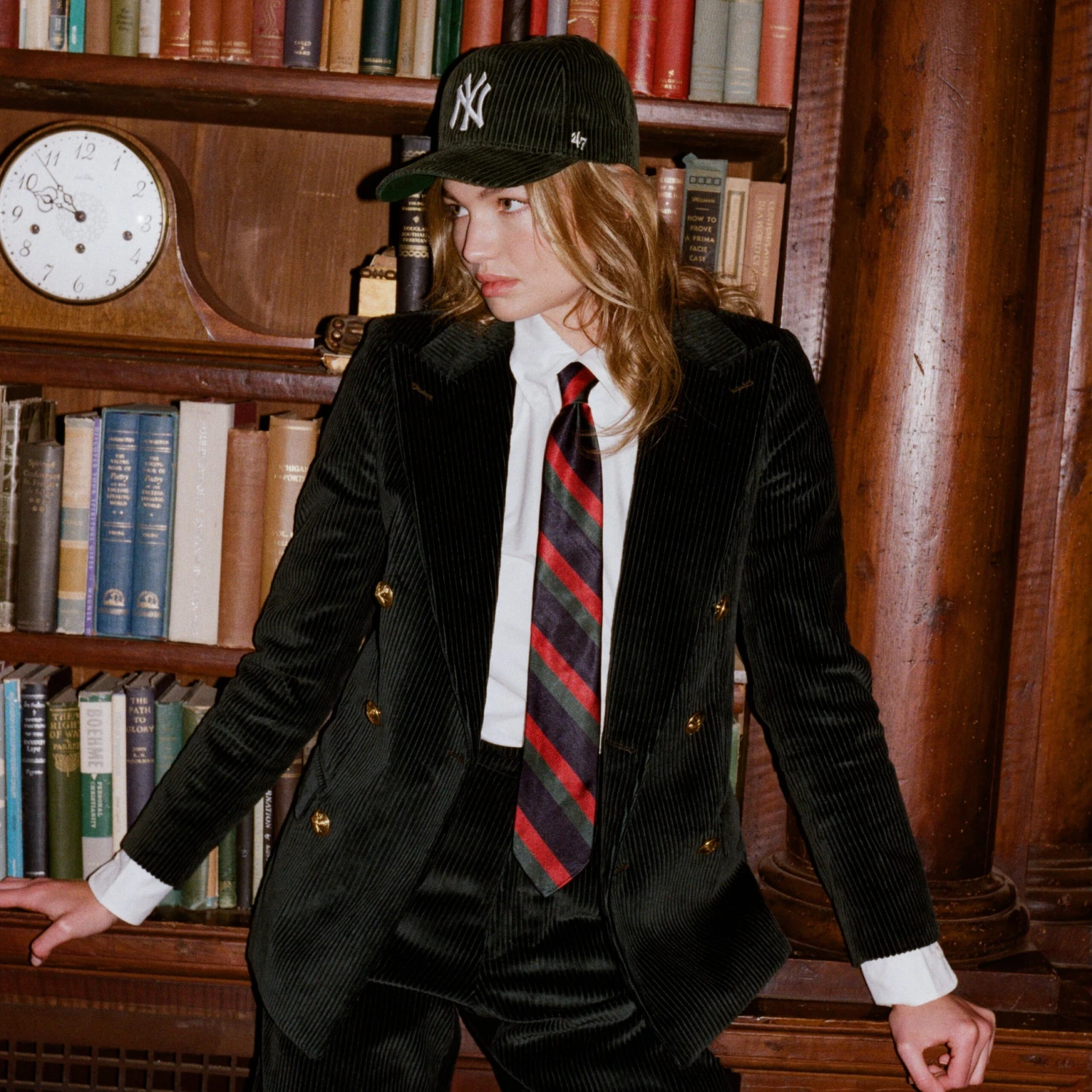 Women's Wide-Wale Corduroy Diana Jacket - Image 8