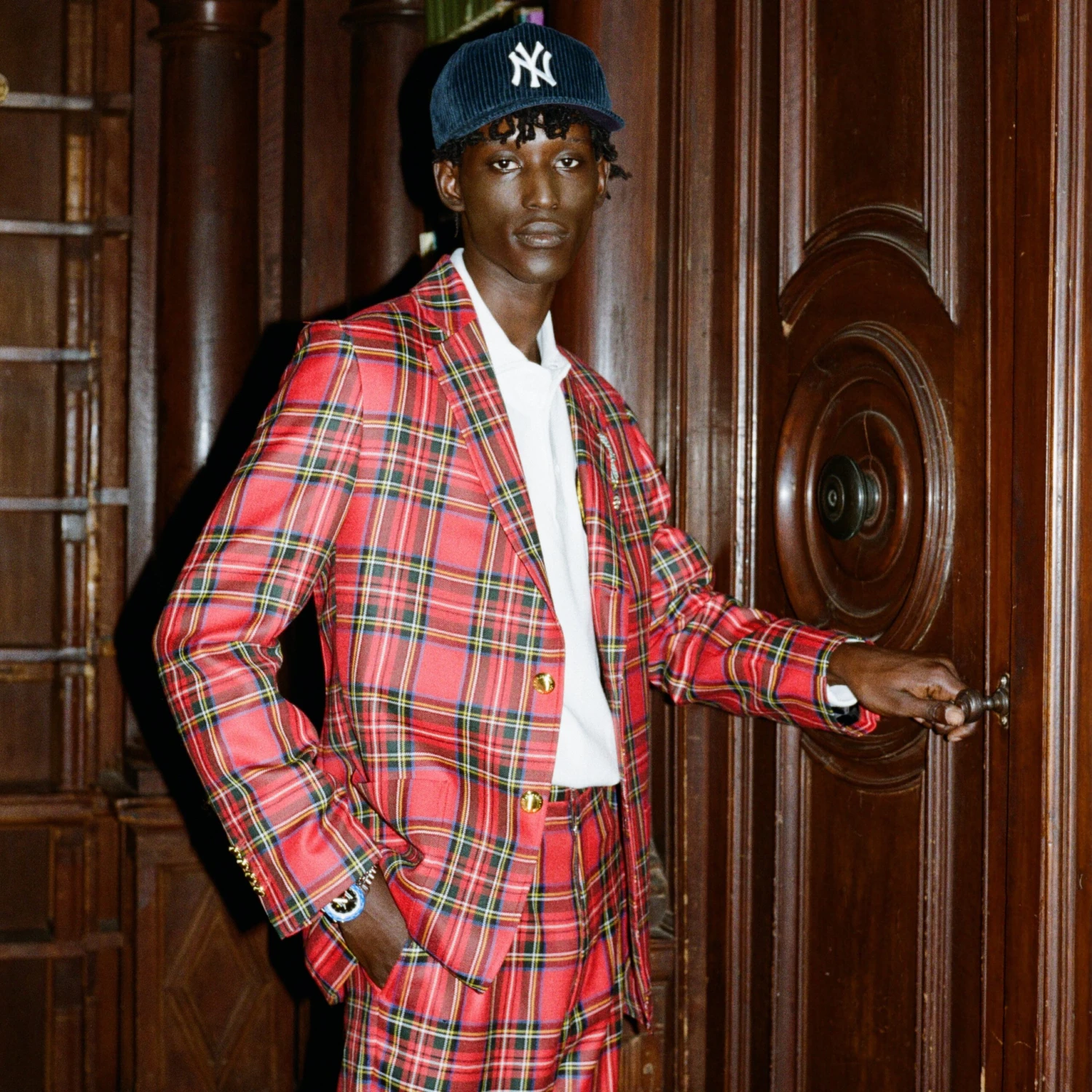 Men's Royal Stewart Tartan Jacket - Image 6