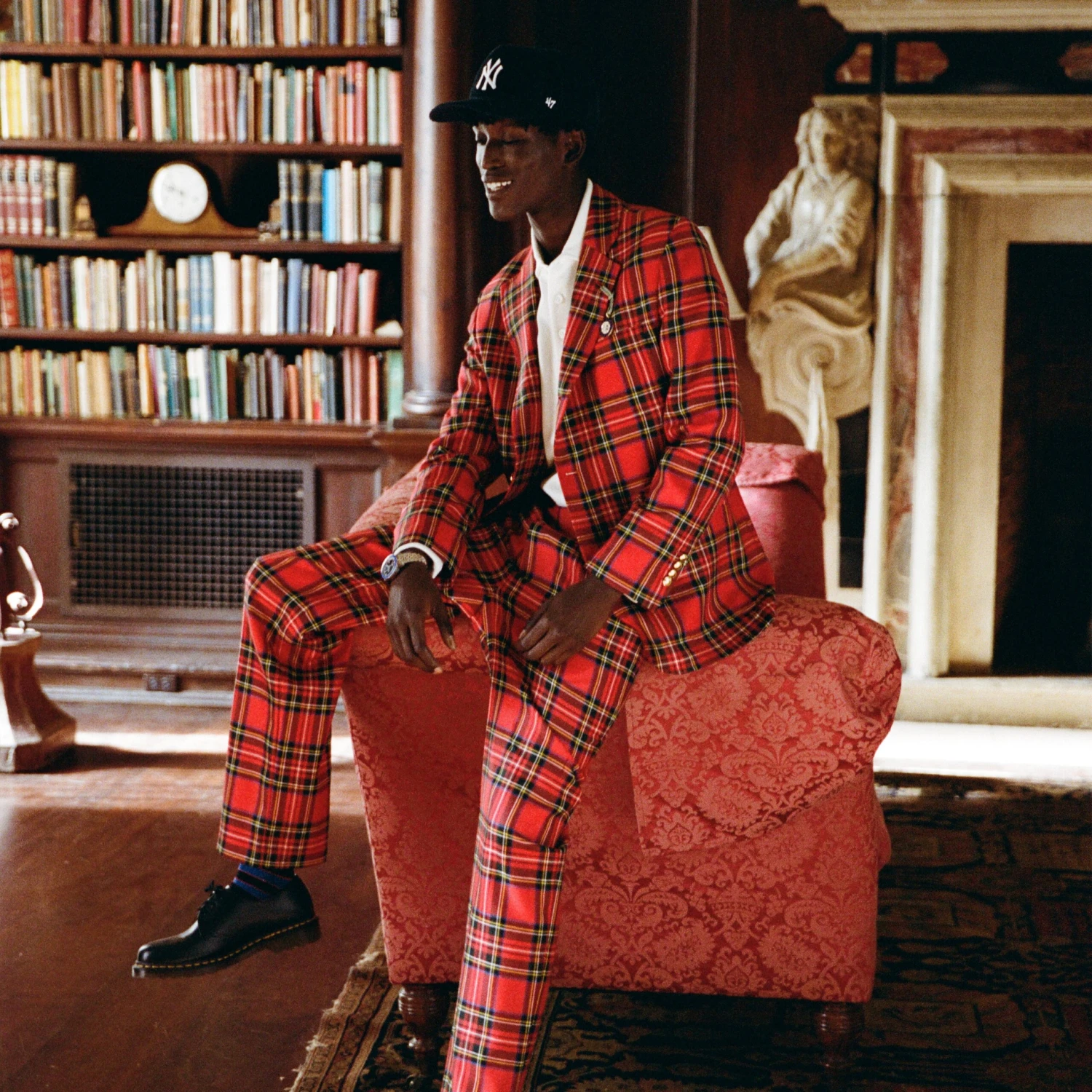 Men's Standard Fit Royal Stewart Tartan Trousers - Image 8