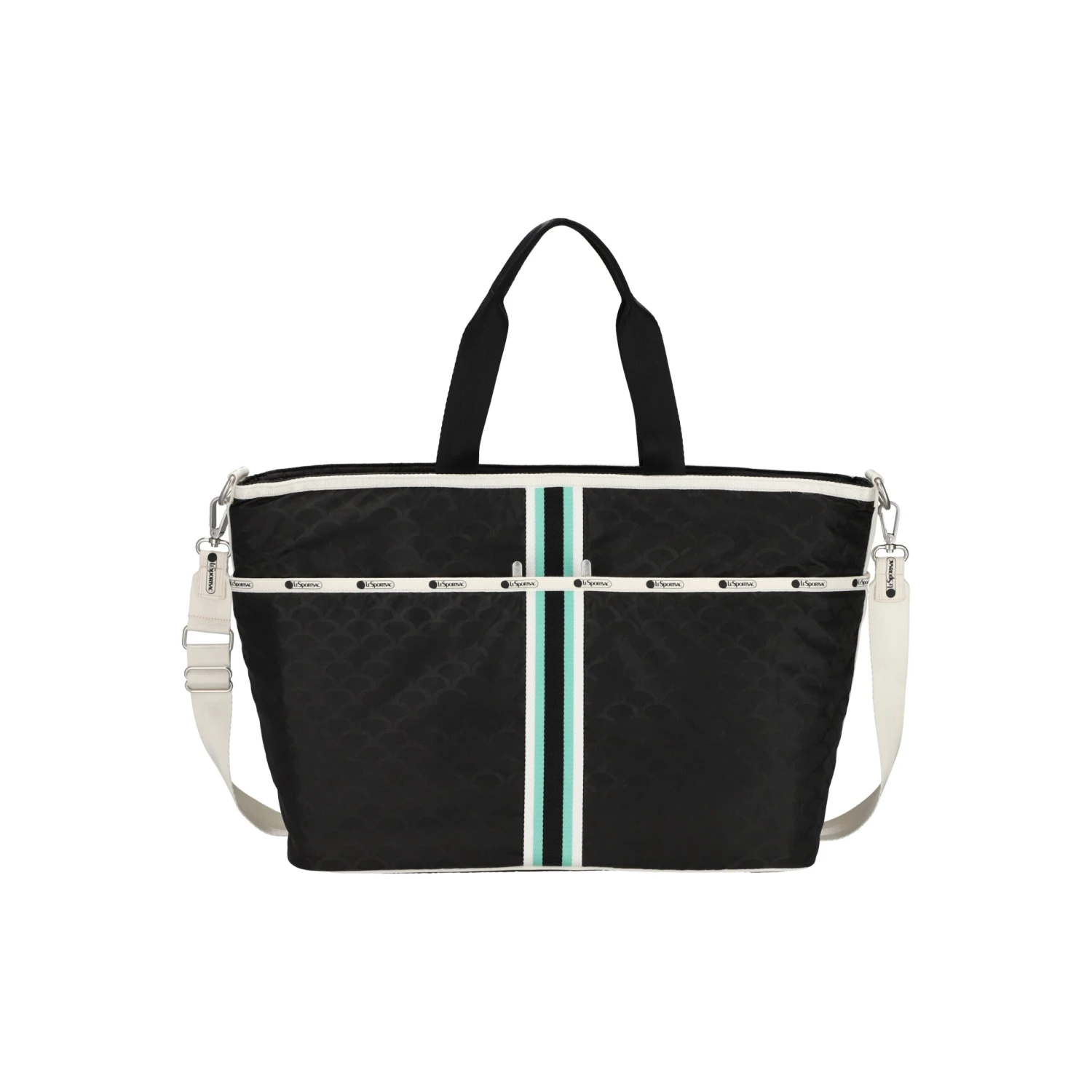 AEC Striped Large Zip Tote - Image 3