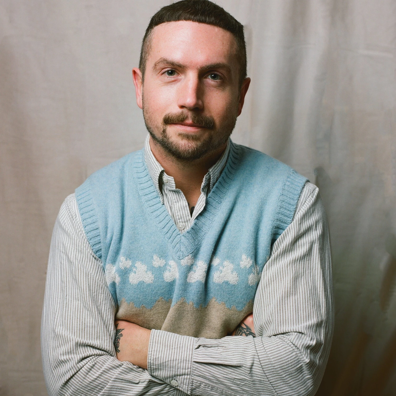 Warm & Wonderful Scenic Sheep Vest - Image 6