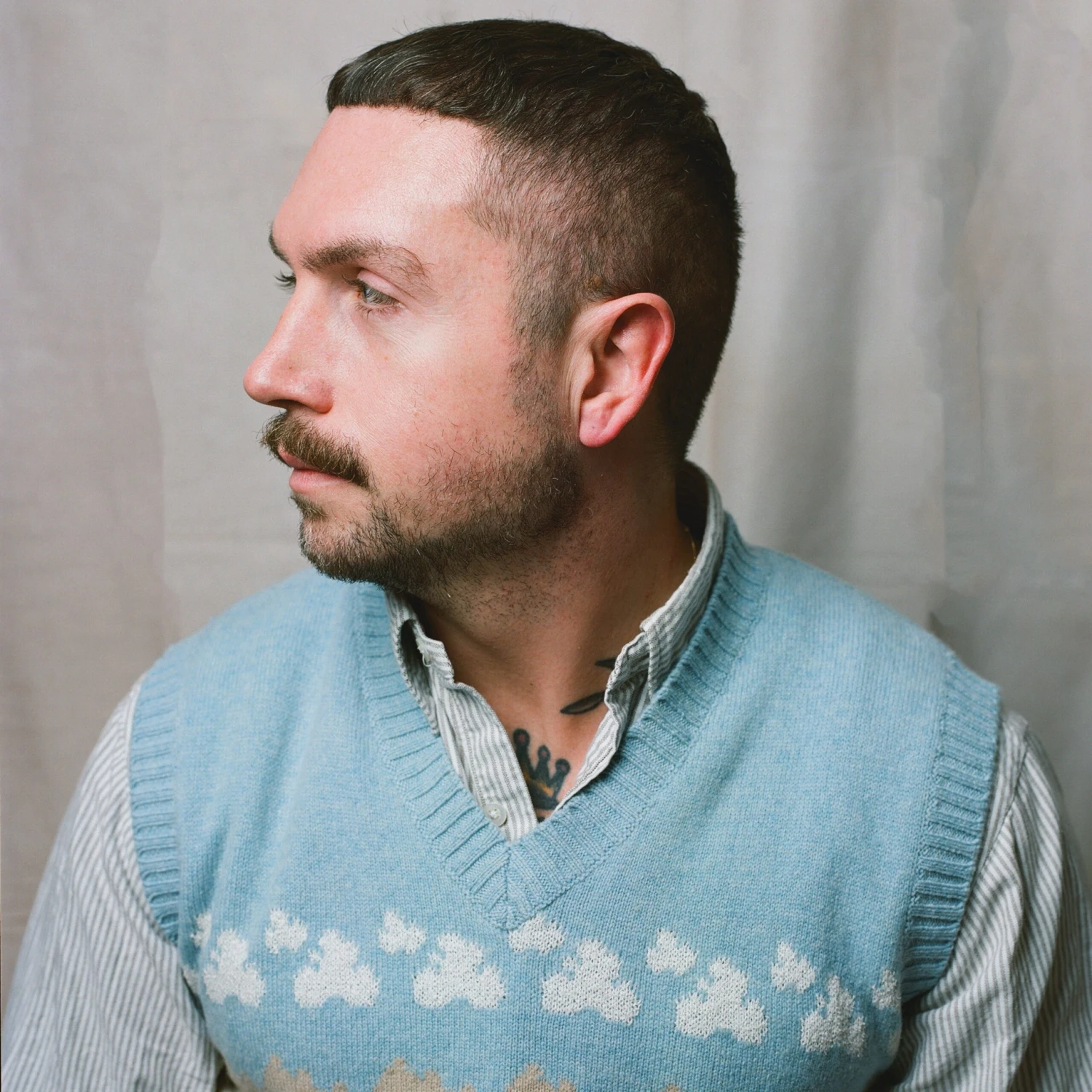 Warm & Wonderful Scenic Sheep Vest - Image 5