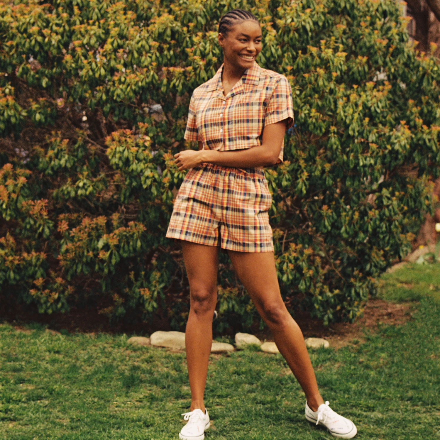 Women's Indian Madras Shorts - Image 8