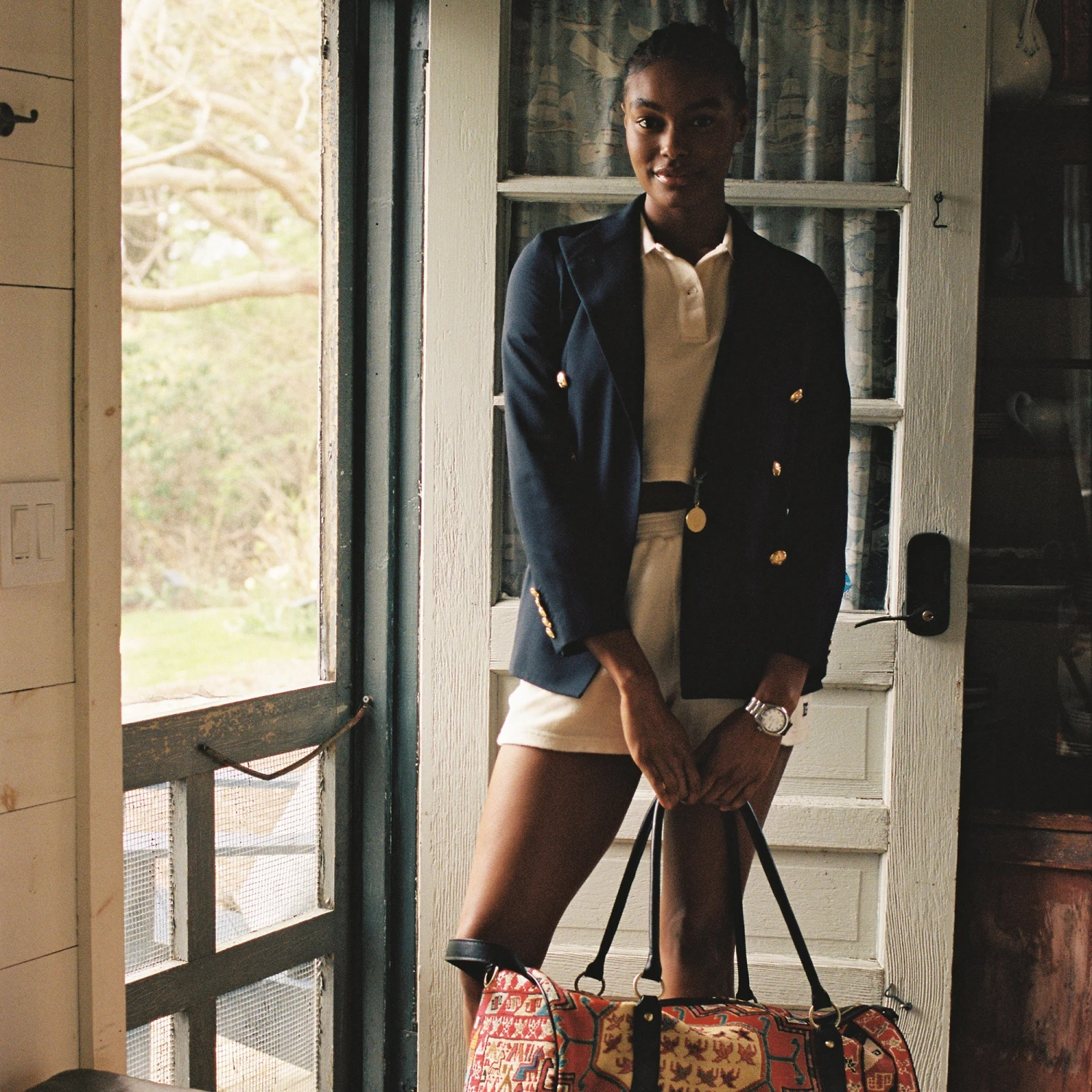 Women's Navy Diana Blazer - Image 12