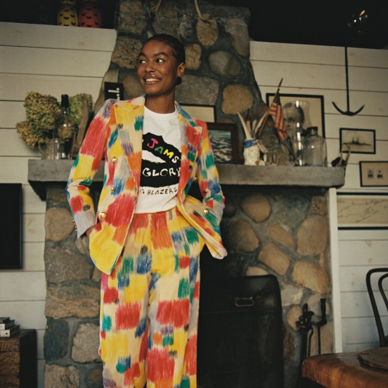 Rowing Blazers X Jams World "No Jams No Glory" Tee - Image 3