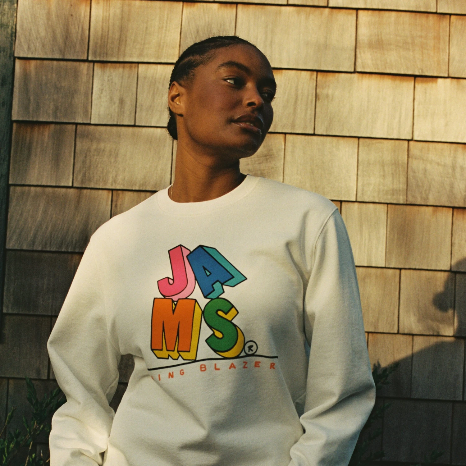 Rowing Blazers X Jams World '90s Crewneck - Image 3