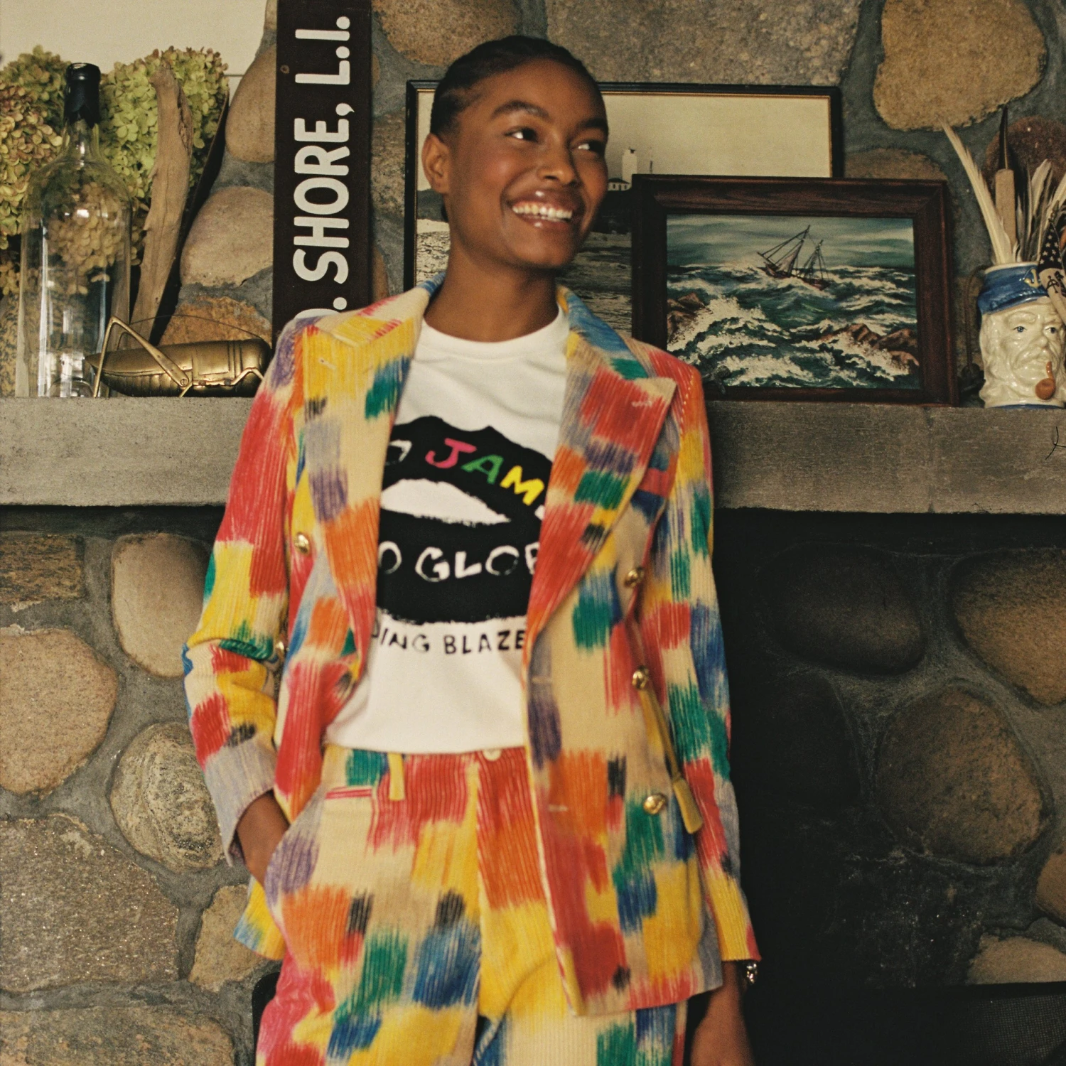 Rowing Blazers X Jams World "No Jams No Glory" Tee - Image 4