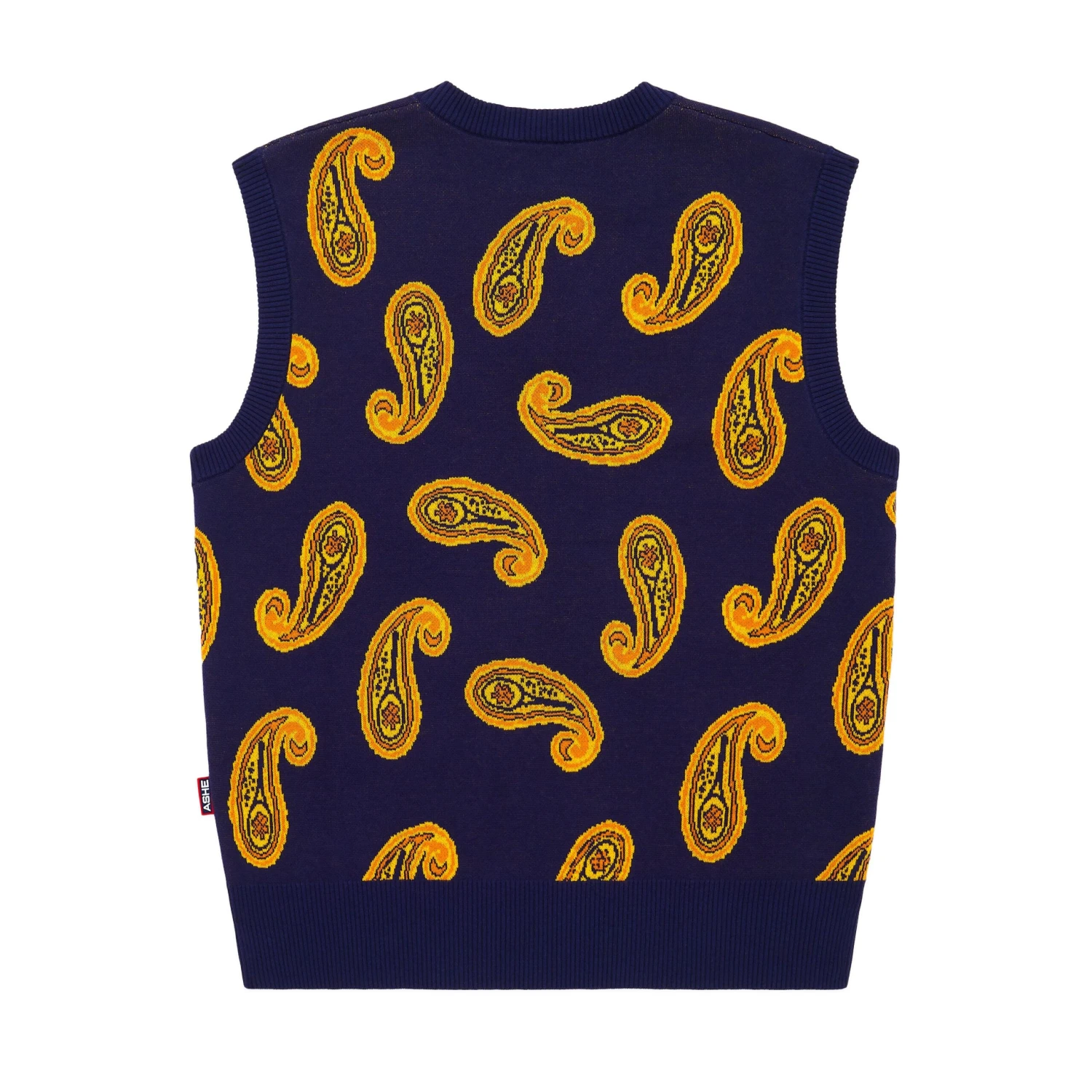 Ashe Paisley Sweater Vest - Image 2