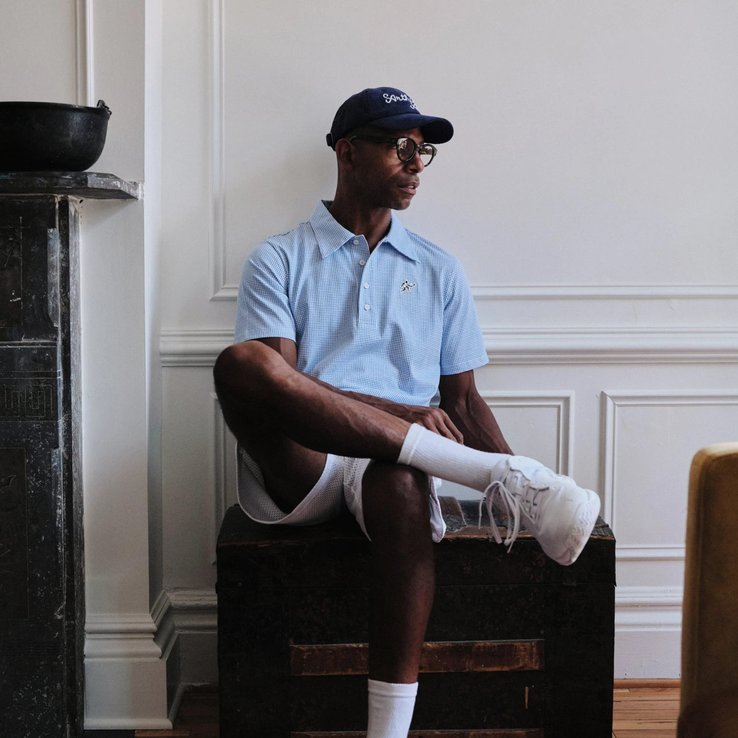 Arthur Ashe Gingham Icon Polo - Image 5