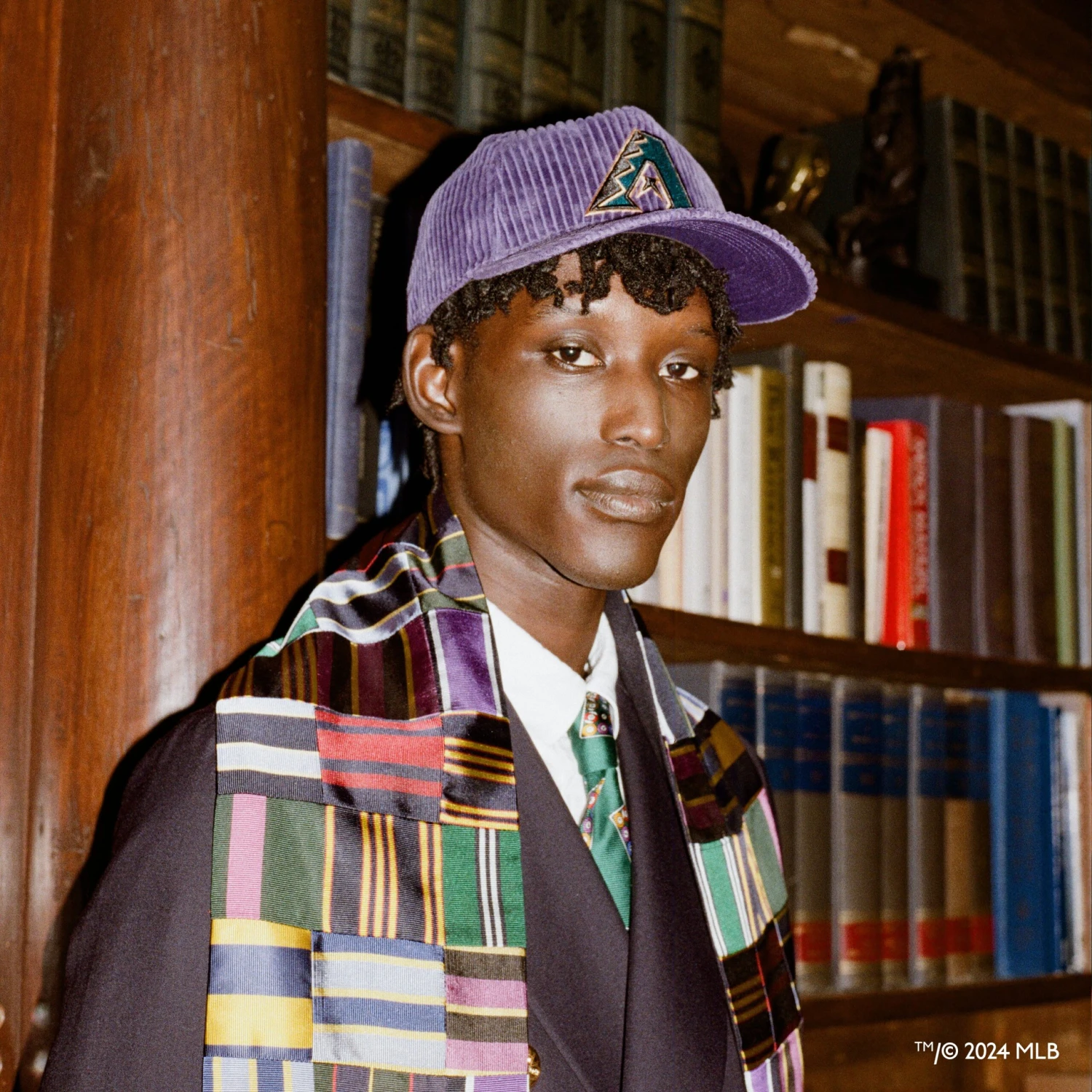 Rowing Blazers X '47 Wide-Wale Diamondbacks Cap - Image 4