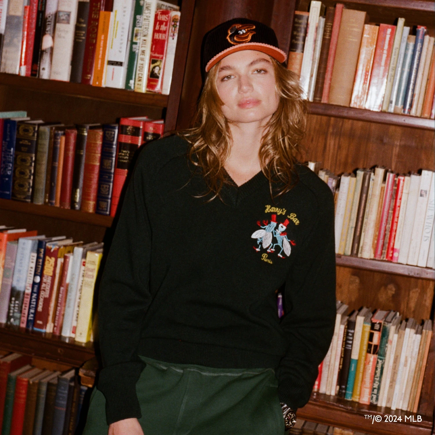 Rowing Blazers X '47 Wide-Wale Orioles Cap - Image 4