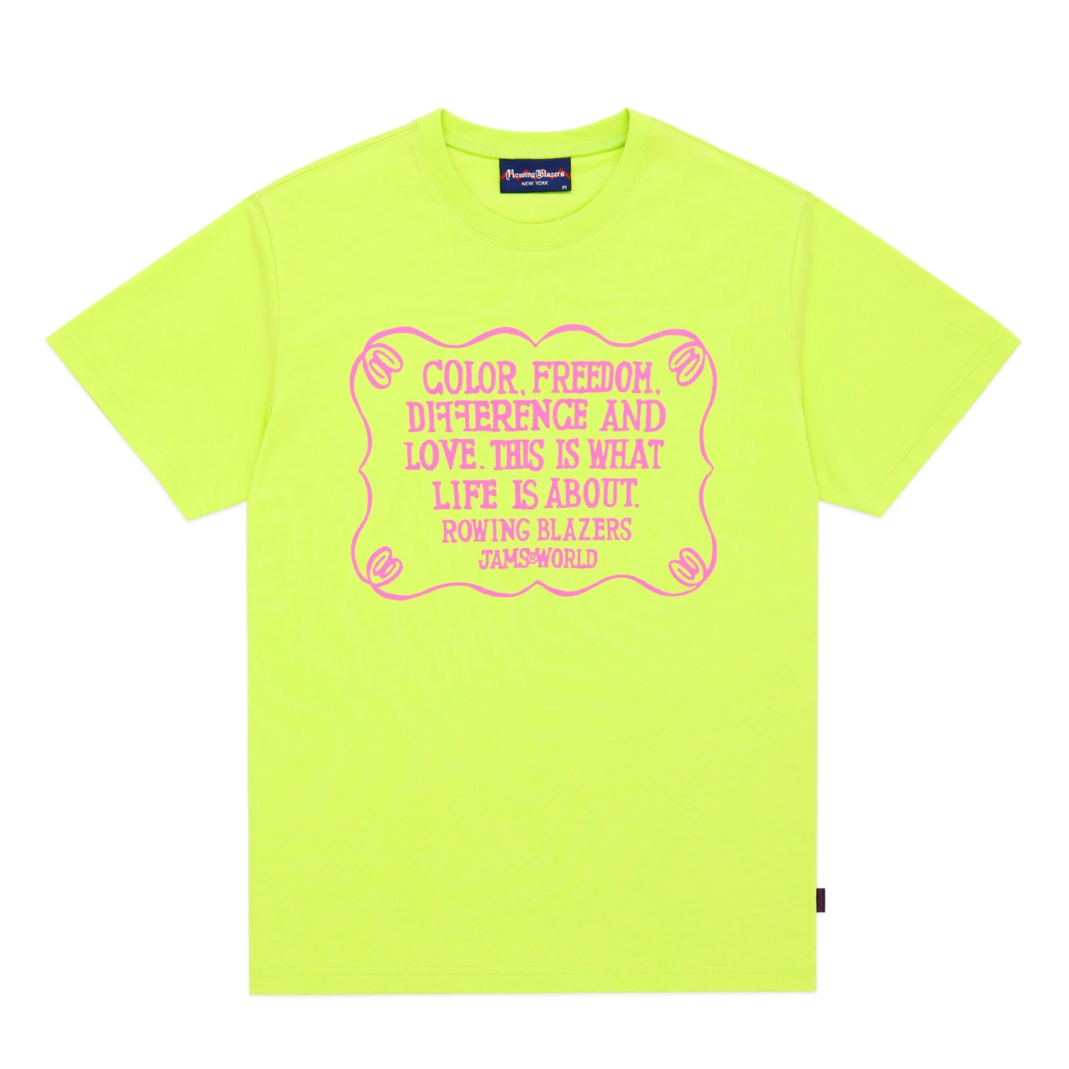 Rowing Blazers X Jams World Manifesto Tee