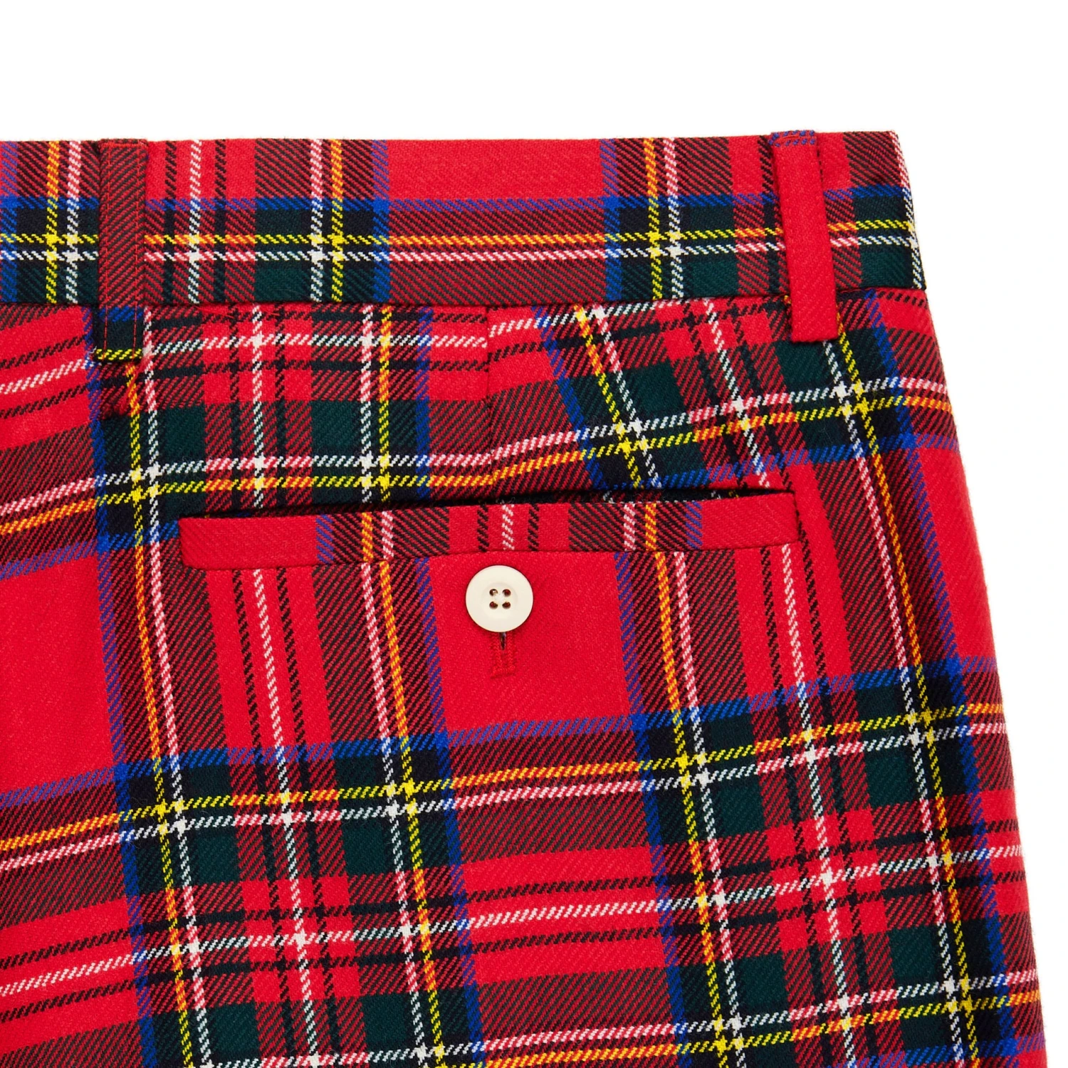 Men's Standard Fit Royal Stewart Tartan Trousers - Image 3