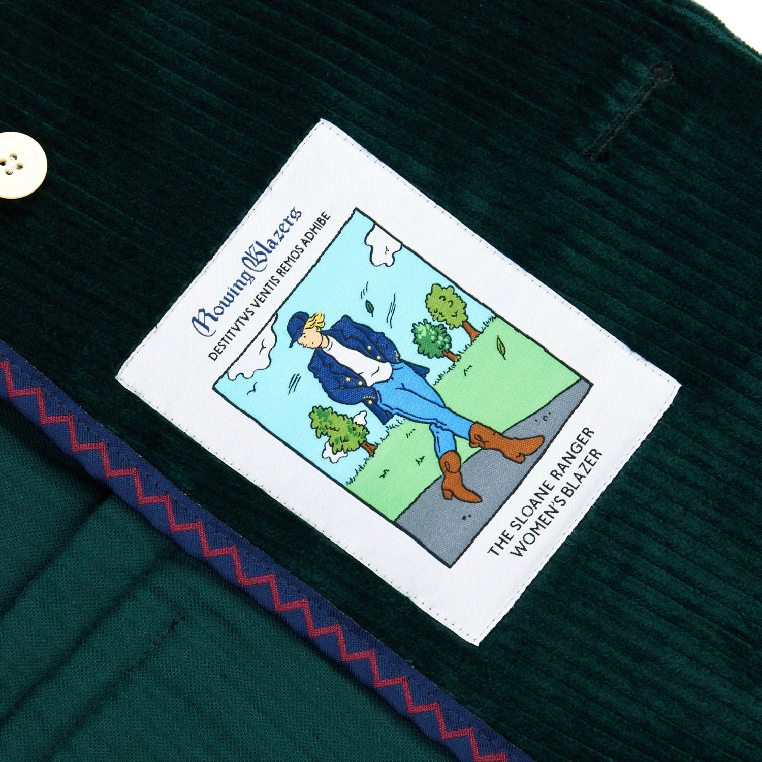 Women's Wide-Wale Corduroy Diana Jacket - Image 2