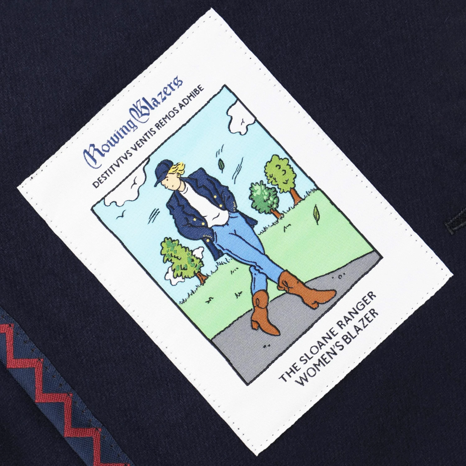 Women's Navy Diana Blazer - Image 4