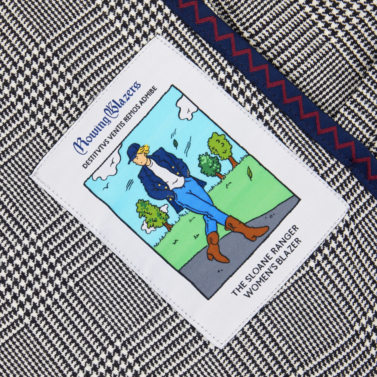 Women's Prince Of Wales Tartan Diana Jacket - Image 2