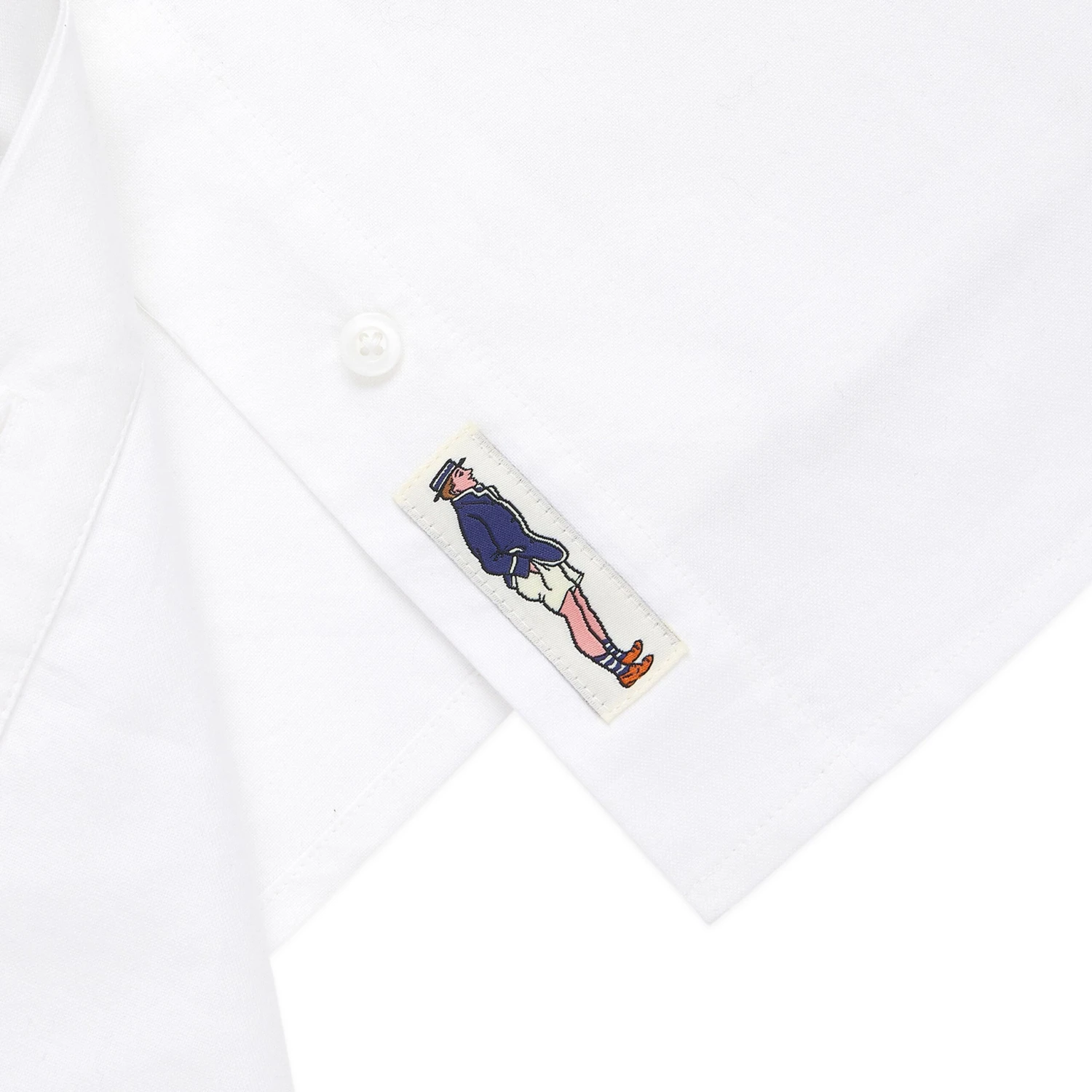 Caroline Back-Button Oxford Shirt - Image 4
