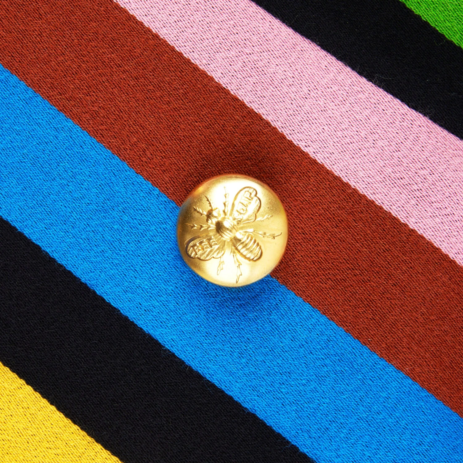 Women's Croquet Stripe Double-Breasted Diana Blazer - Image 3