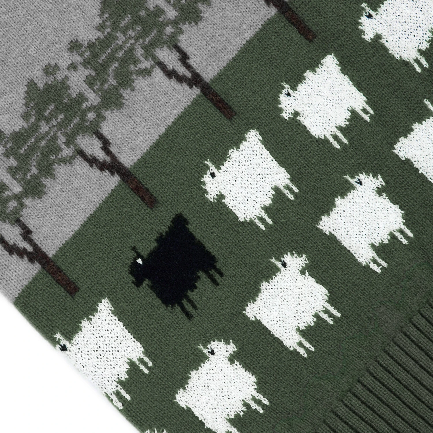 Warm & Wonderful Scenic Sheep Vest - Image 3