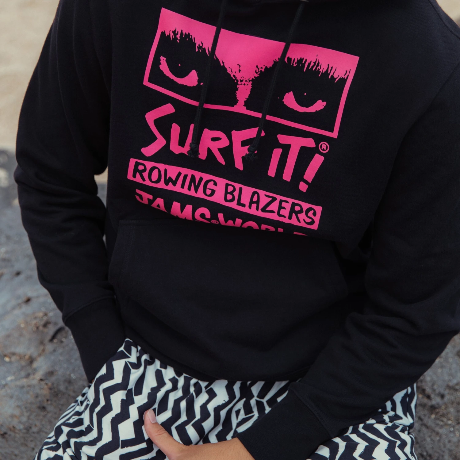 Rowing Blazers X Jams World "Surf It!" Hoodie - Image 4