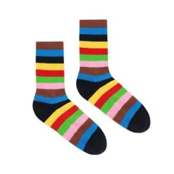 RB Croquet Stripe Crew Socks