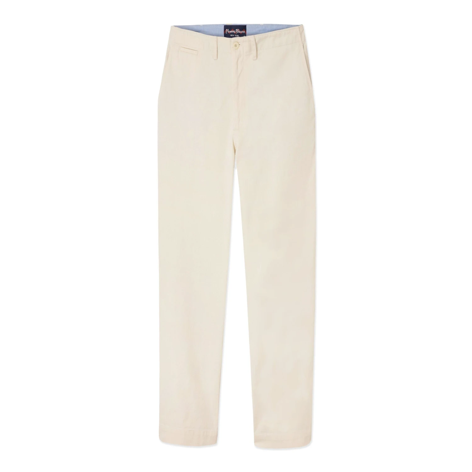 Women's Tailored Cream Twill Trousers