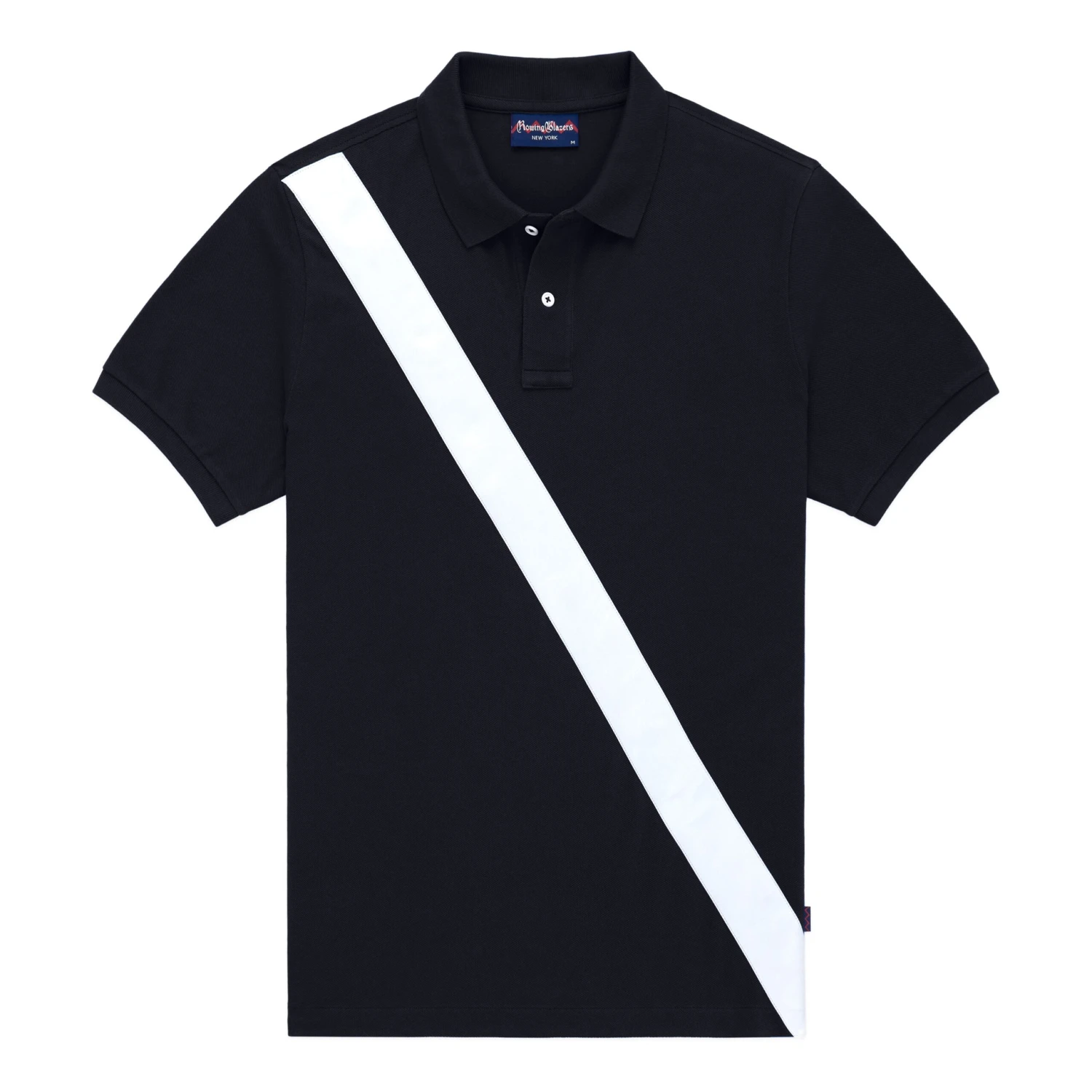 Harriman Satin-Stripe Polo Shirt