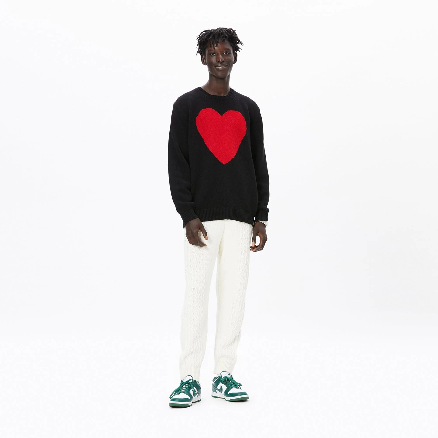 Gyles & George Unisex Heart Sweater - Image 4