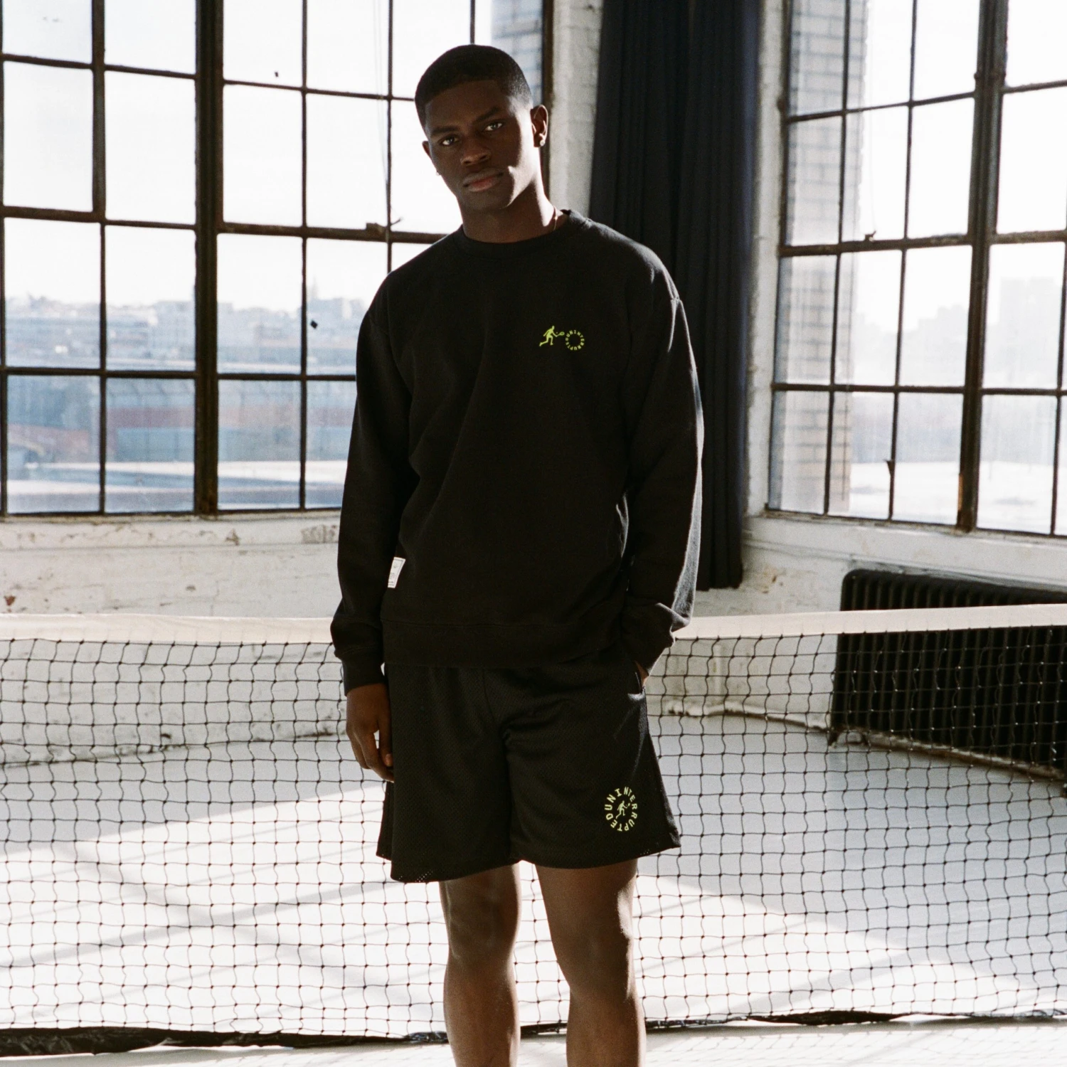 Arthur Ashe X UNINTERRUPTED Mesh Gym Shorts - Image 4