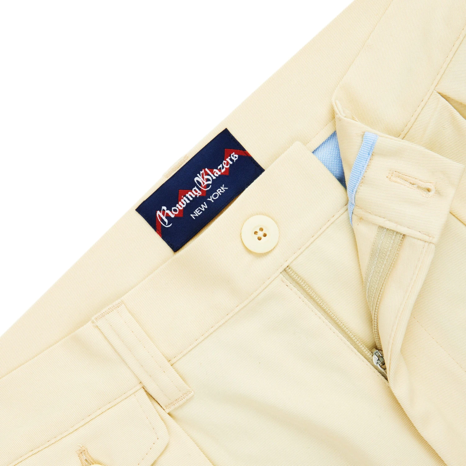 Men's Pleated Relaxed Fit Cotton Twill Trousers - Image 5