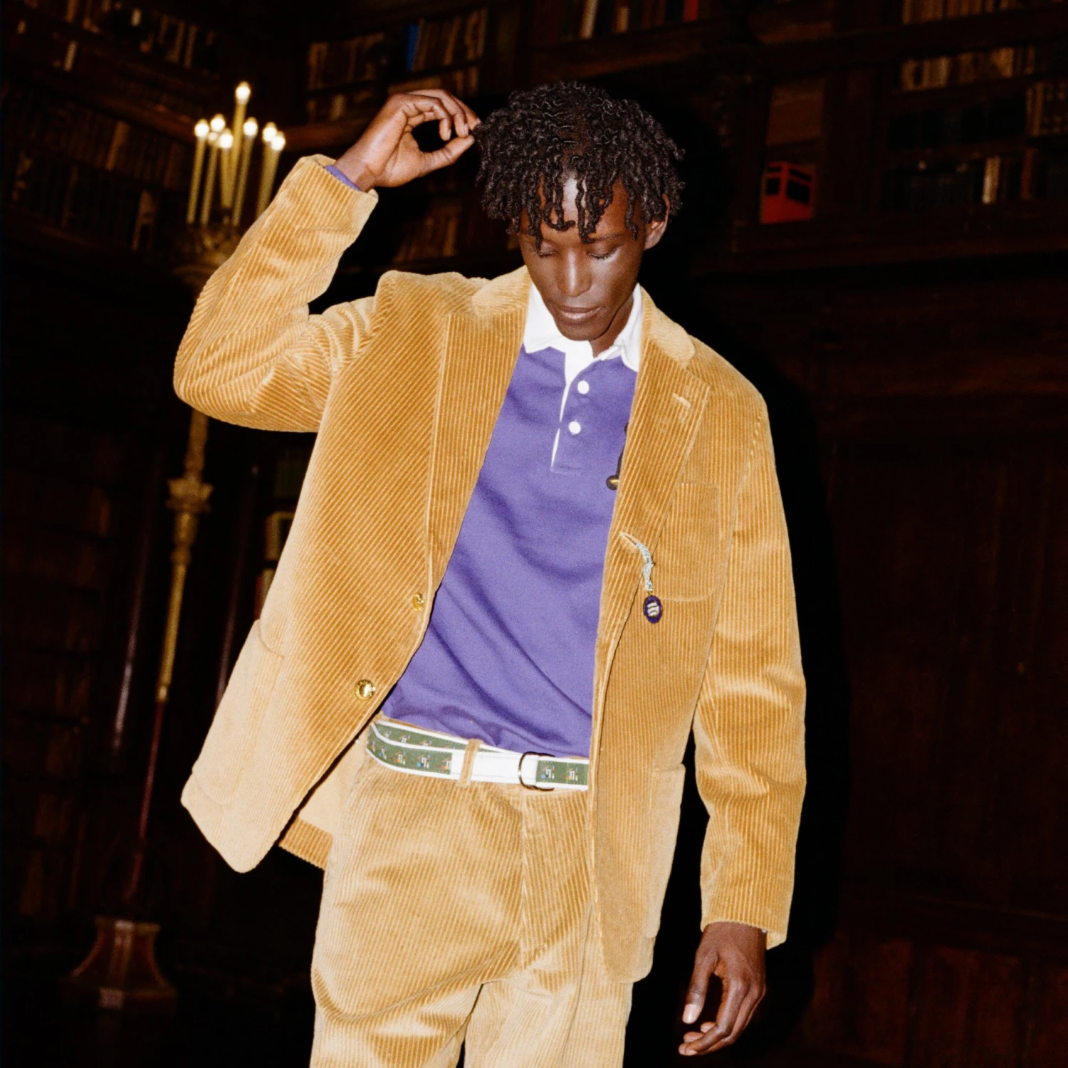 Men's Ultra Wide-Wale Corduroy Trousers - Image 7