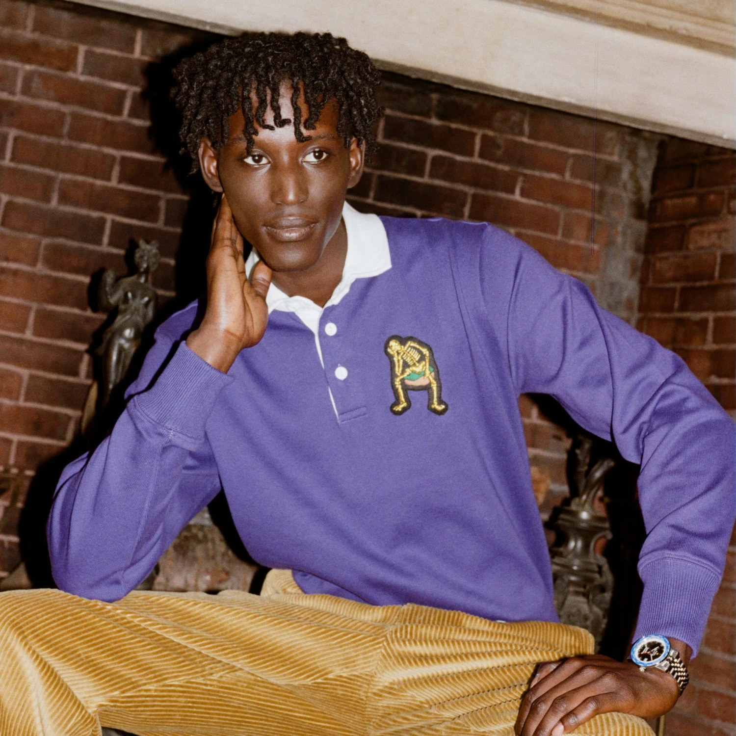 Men's Ultra Wide-Wale Corduroy Trousers - Image 10