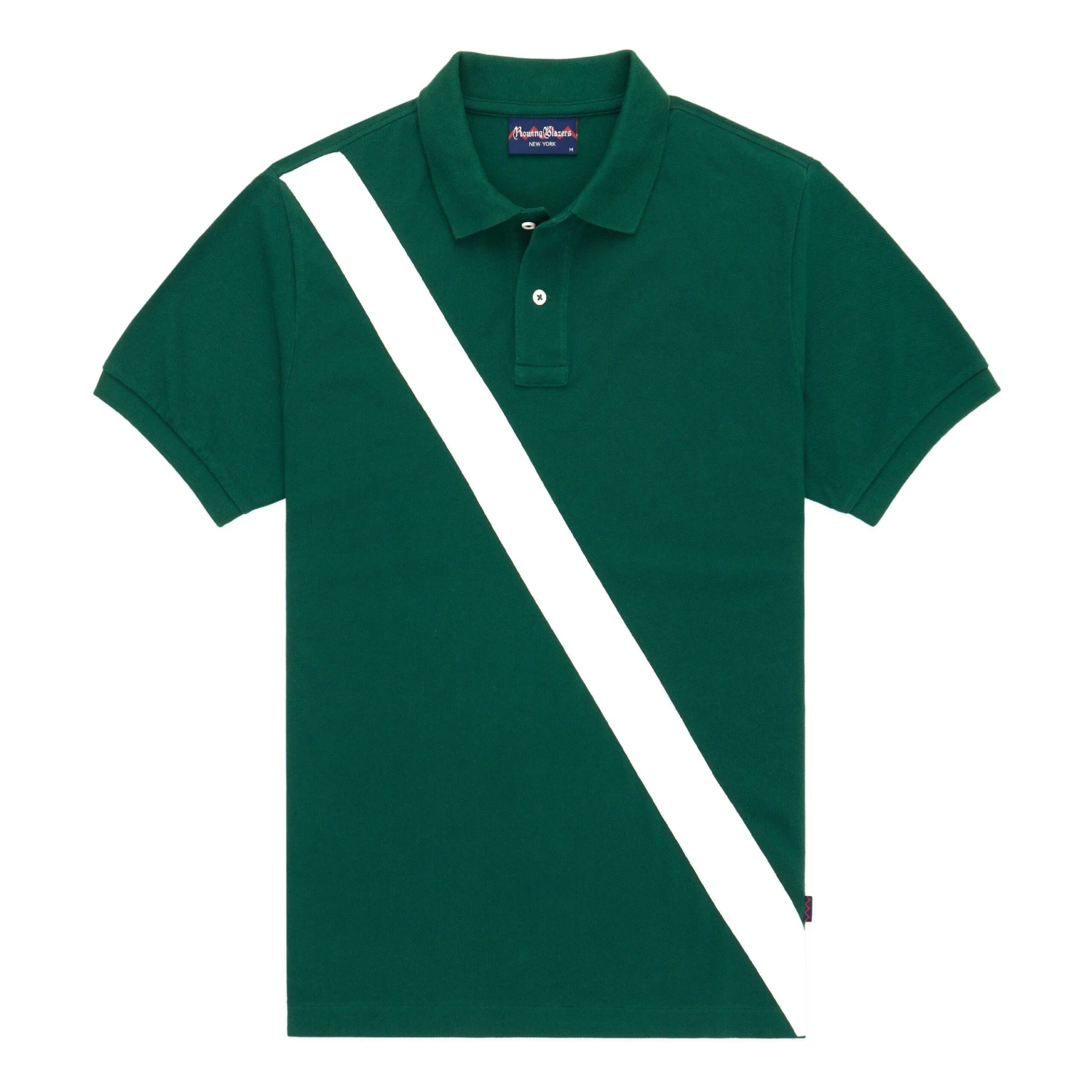 Harriman Satin-Stripe Polo Shirt - Image 3