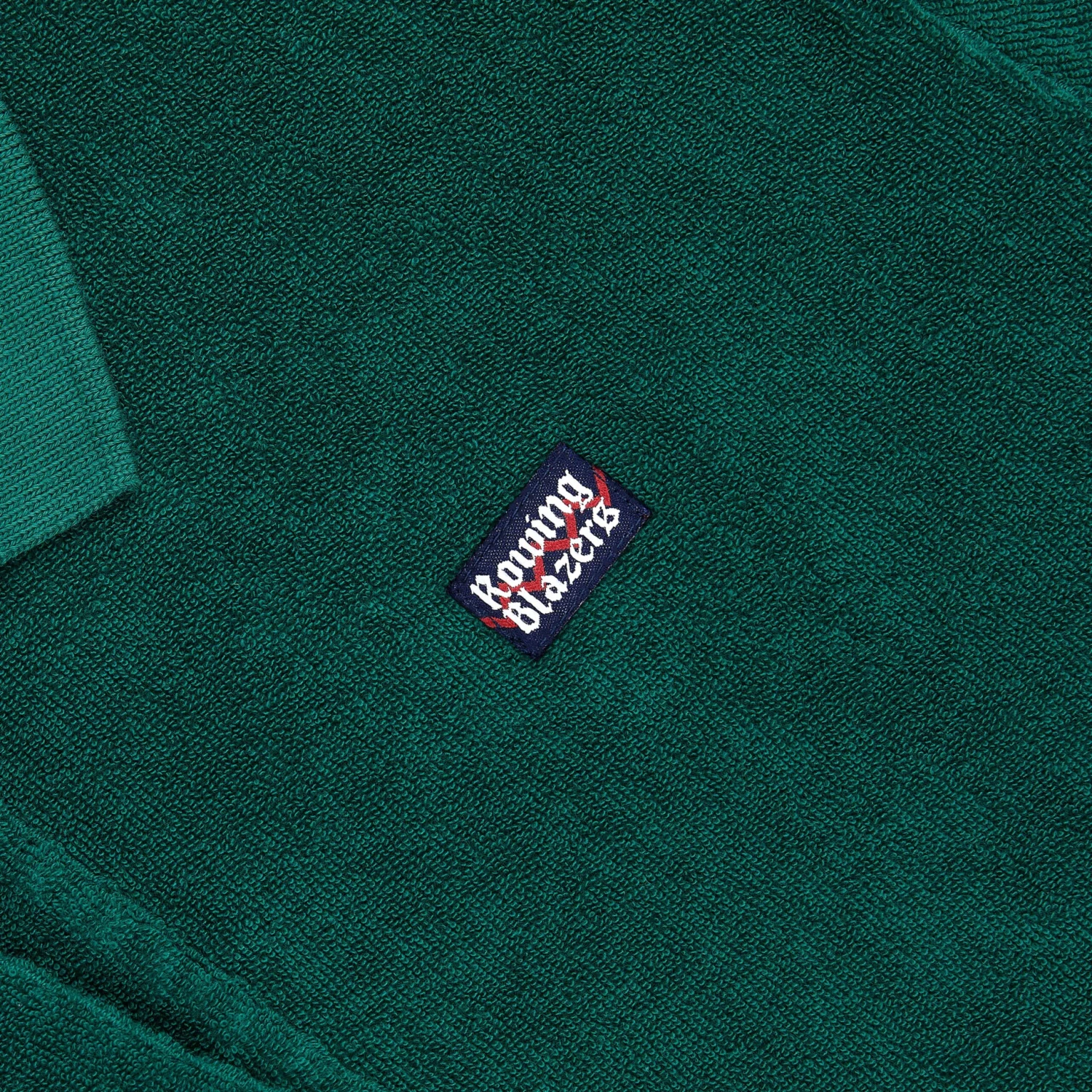 Women's Cropped Terry Cloth Polo - Image 8