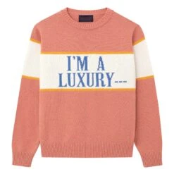 Gyles & George Men's "I'm A Luxury" Sweater