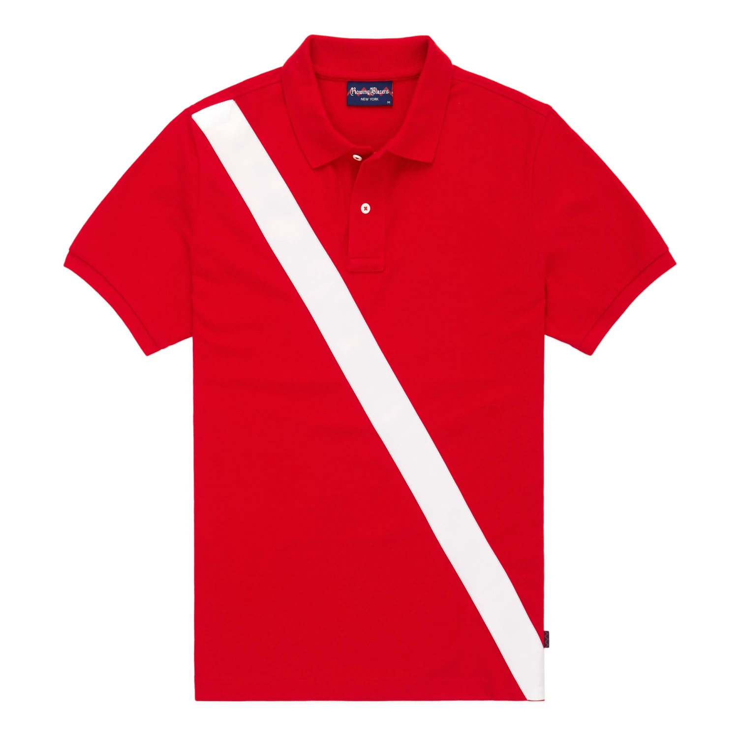 Harriman Satin-Stripe Polo Shirt - Image 13