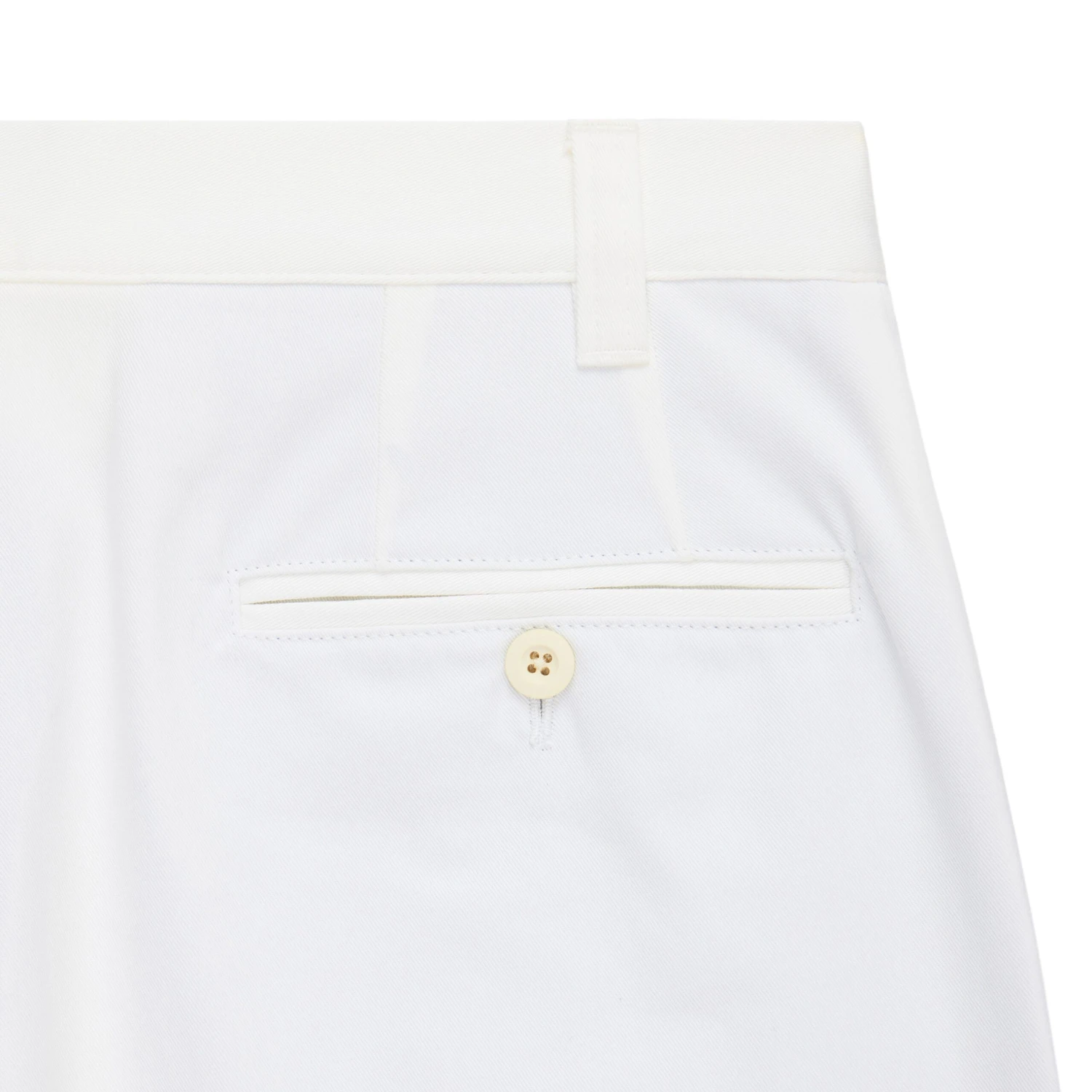 Men's Pleated Relaxed Fit Cotton Twill Trousers - Image 18