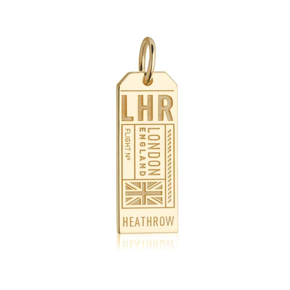 London LHR Luggage Tag Charm