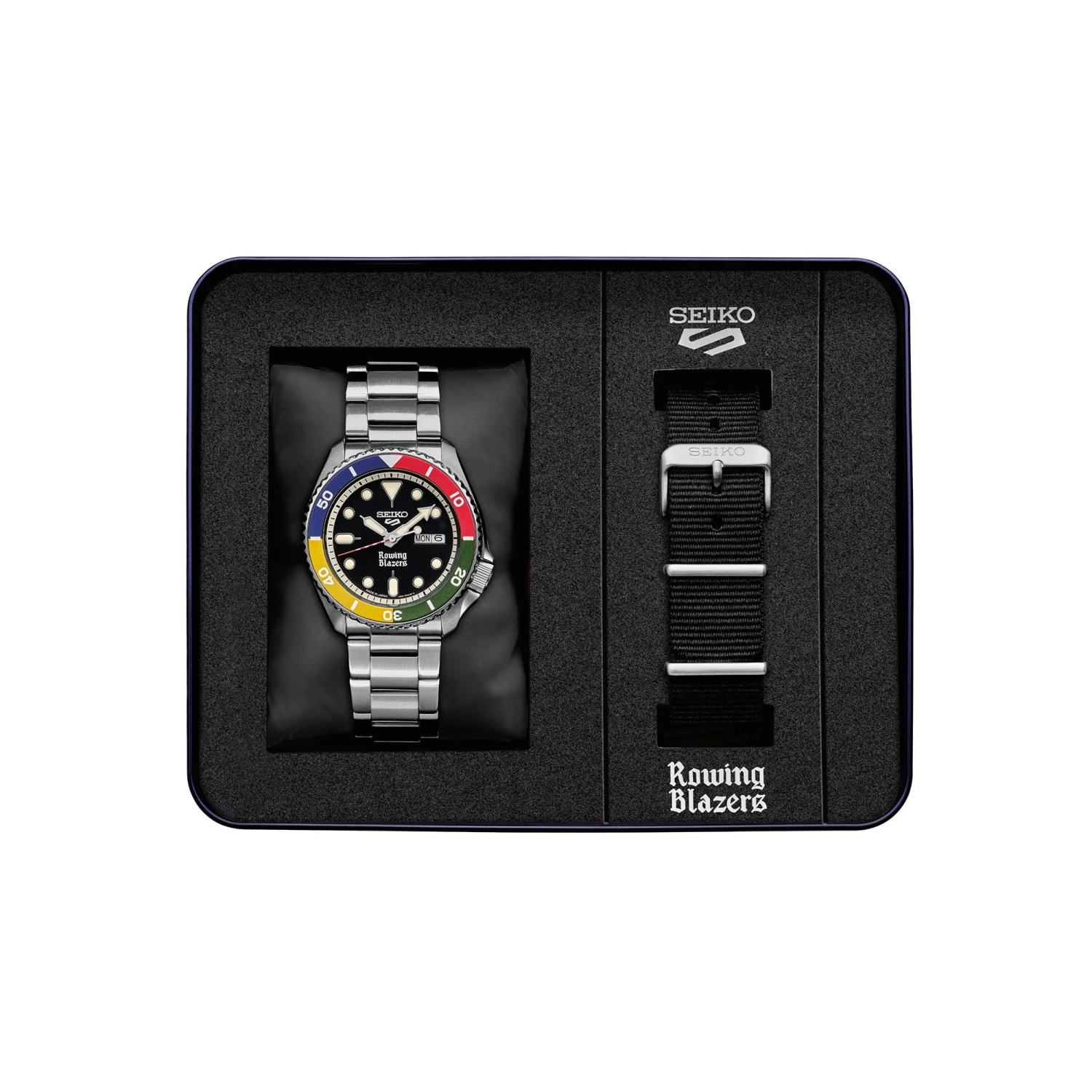 Rowing Blazers X Seiko 5 Sports Colorblock Watch - Special Edition - Image 7