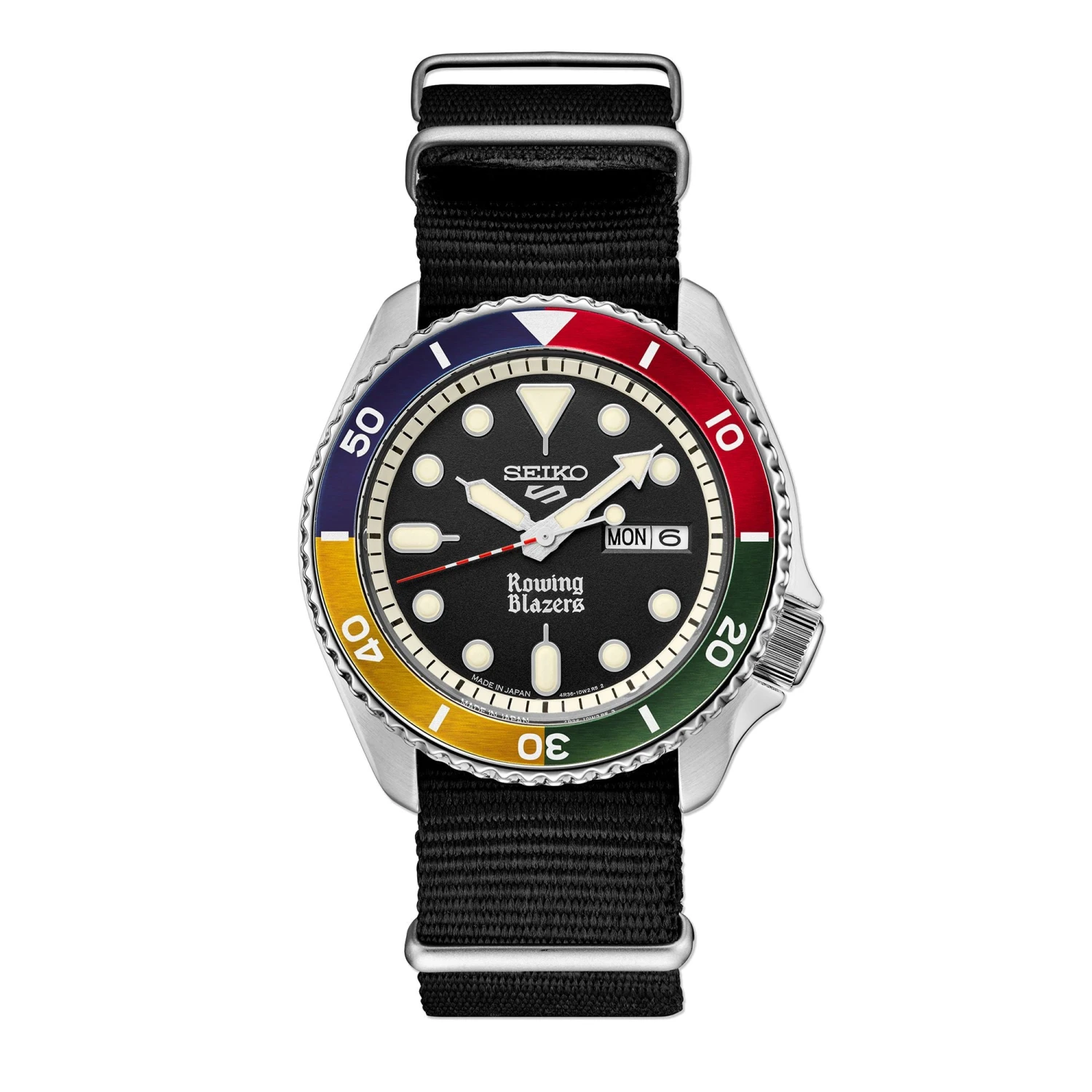 Rowing Blazers X Seiko 5 Sports Colorblock Watch - Special Edition - Image 4